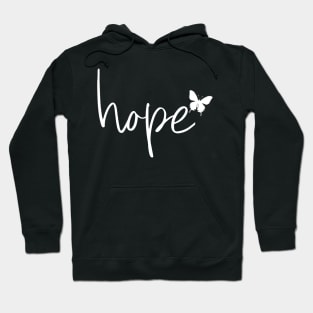 Hope with butterfly Hoodie